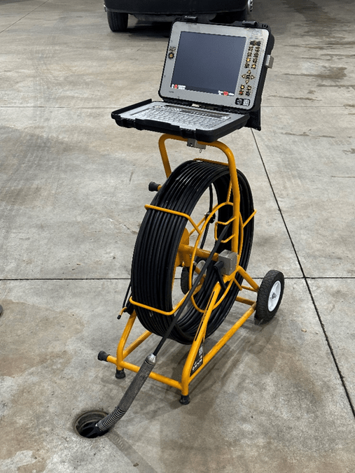 The Drain Doctor™ video equipment for drain inspections 
