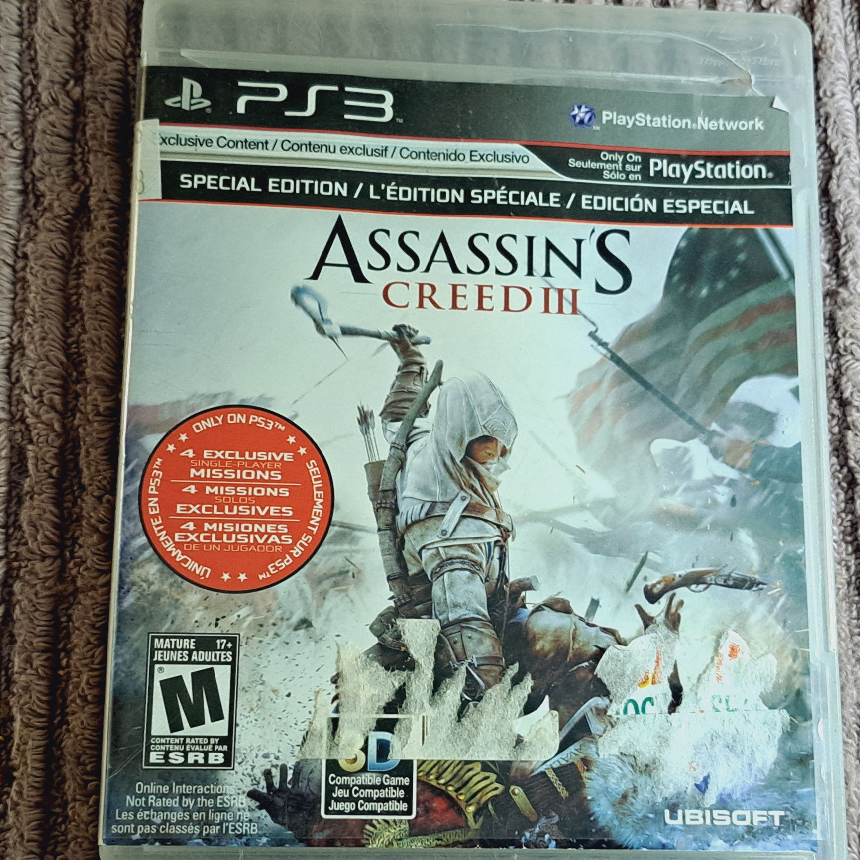 Playstation 3 - Assassin's Creed III Special edition