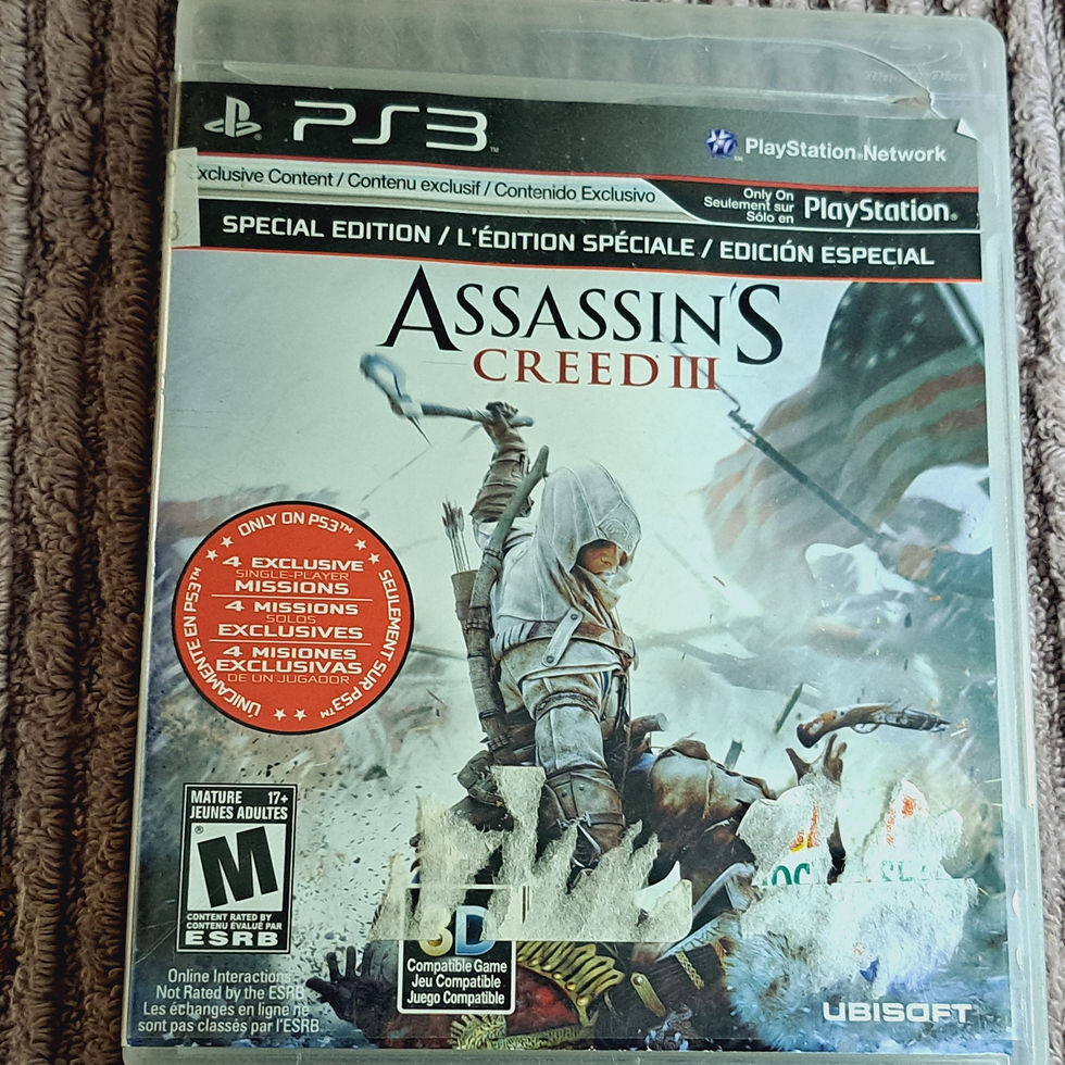 Playstation 3 - Assassin's Creed III Special edition