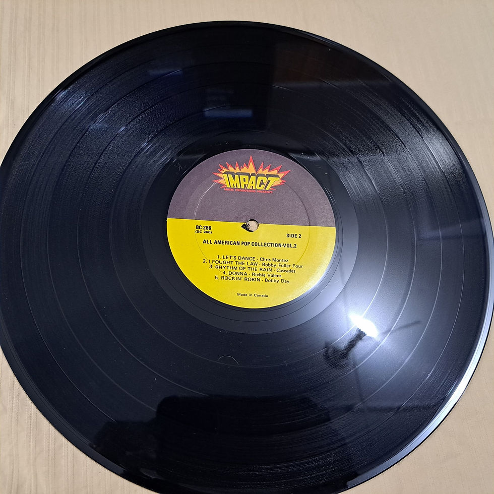 Thumbnail: ALBUMS - The all American pop collection Vol. 2  vinyl album LP record