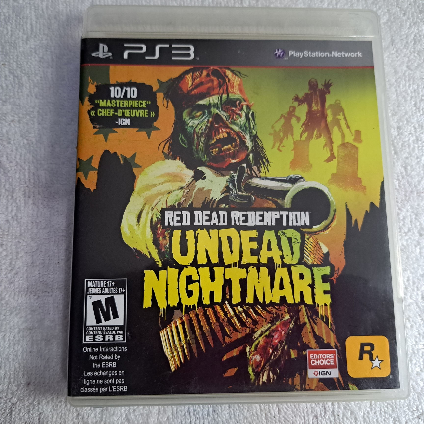 Playstation 3 - Red Dead Redemption Undead nightmare - AUTHENTIC