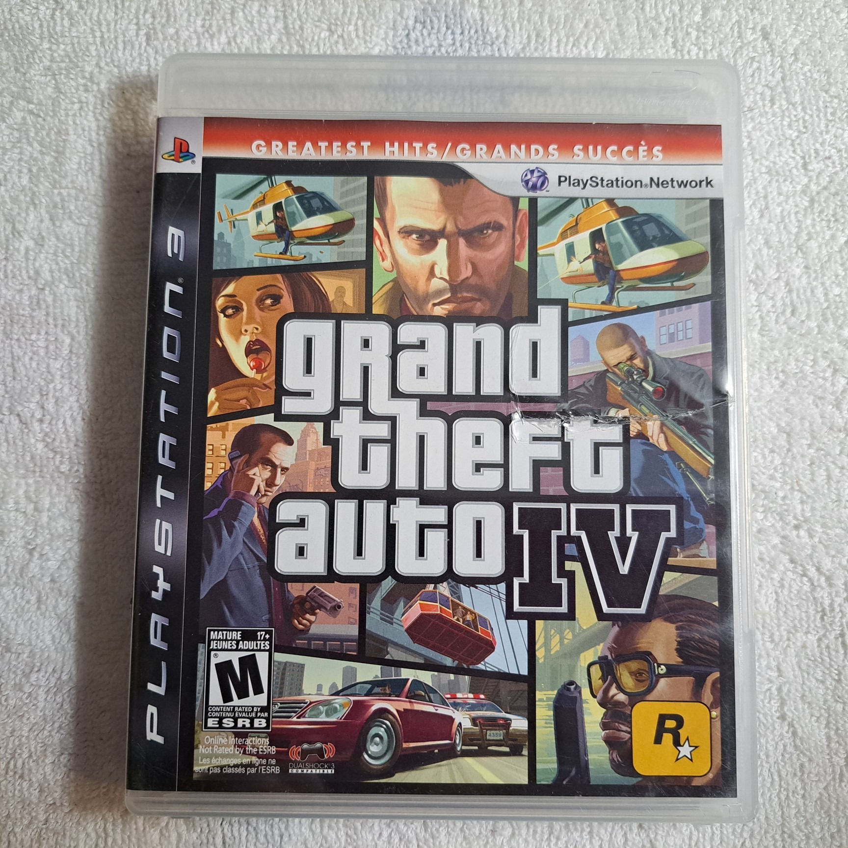 Playstation 3 - Grand Theft auto IV Greatest hits - AUTHENTIC