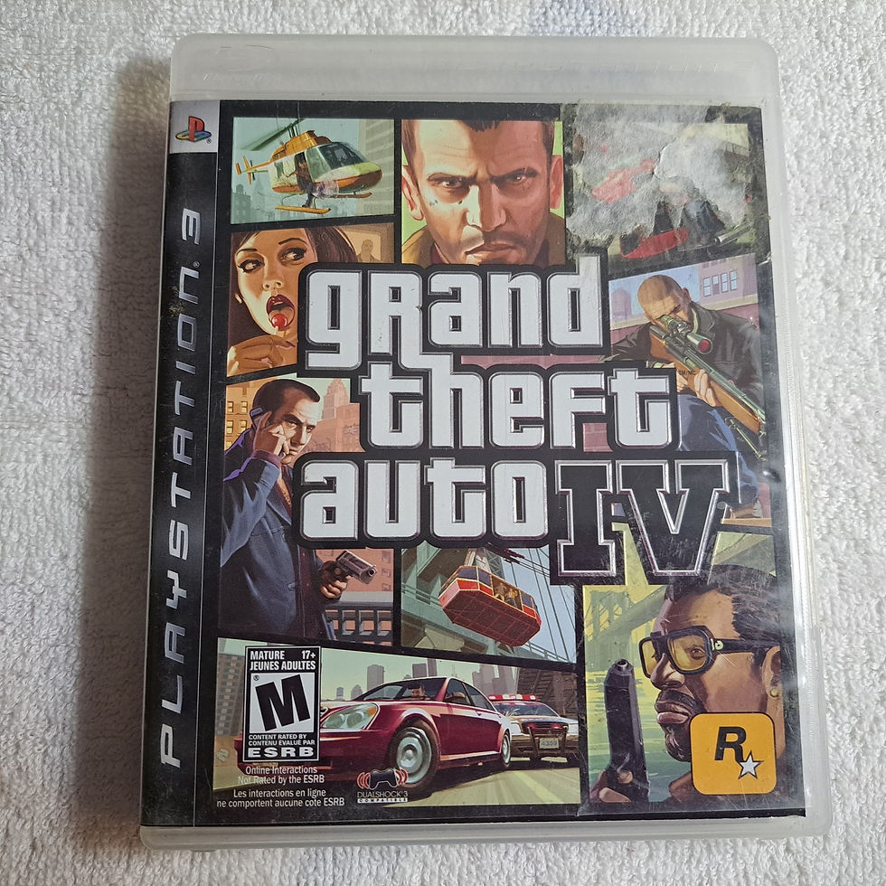Playstation 3 - Grand Theft auto IV - AUTHENTIC