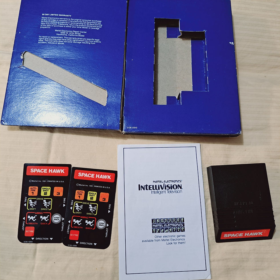 Thumbnail: Intellivision - Space hawk - AUTHENTIC