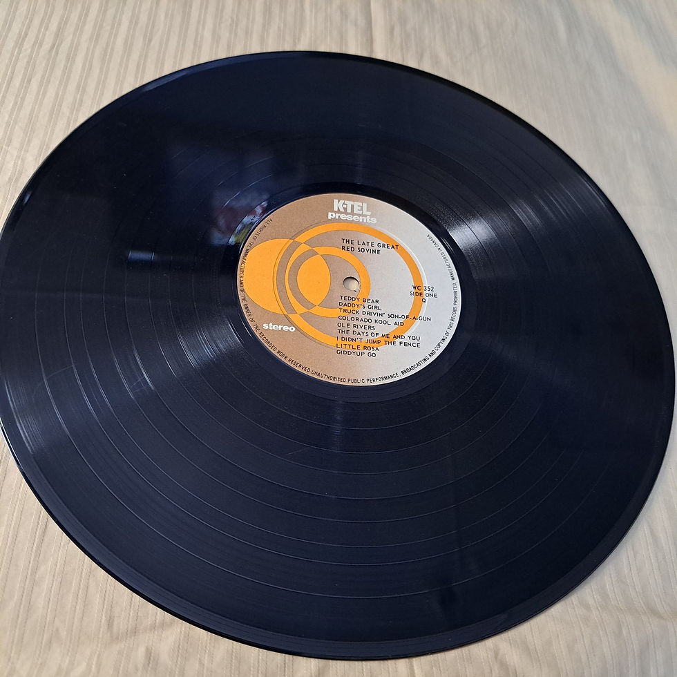 Thumbnail: ALBUMS - The late great Red Sovine vinyl album LP record