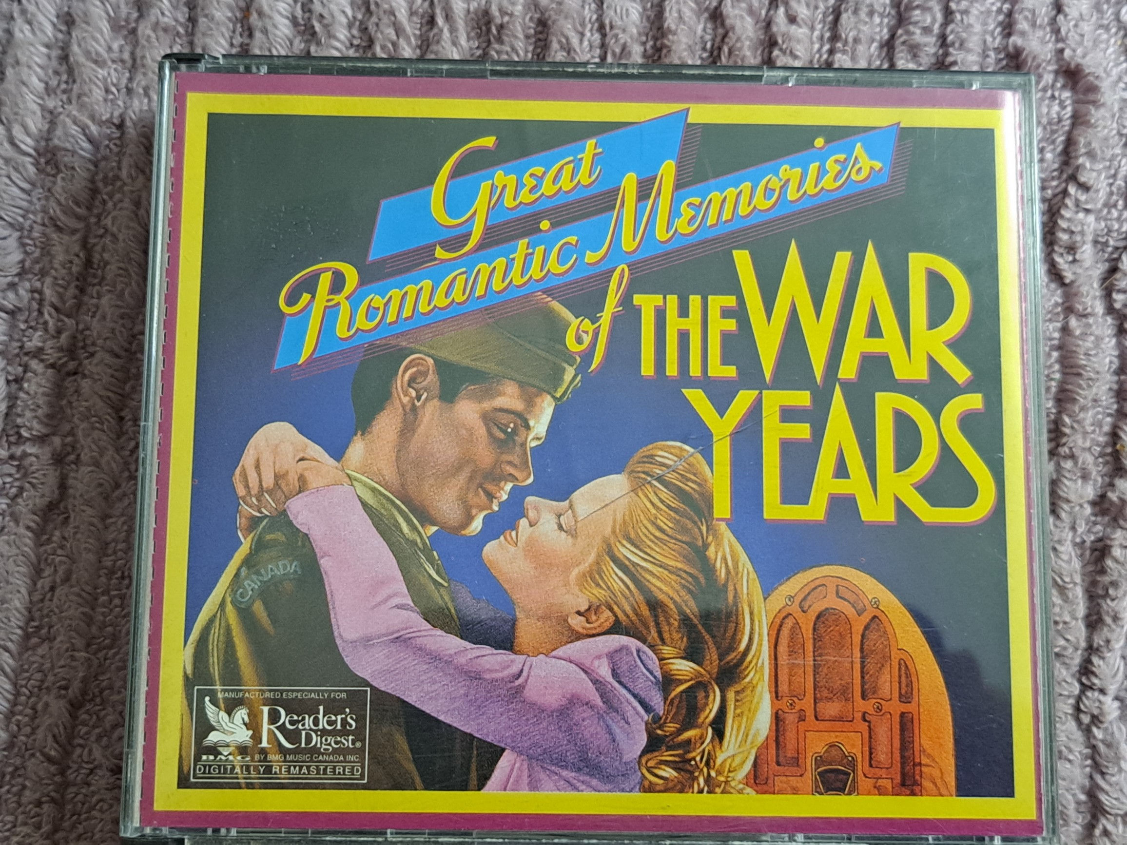 CD - Reader's Digest CD's Great romantic memories of the War years