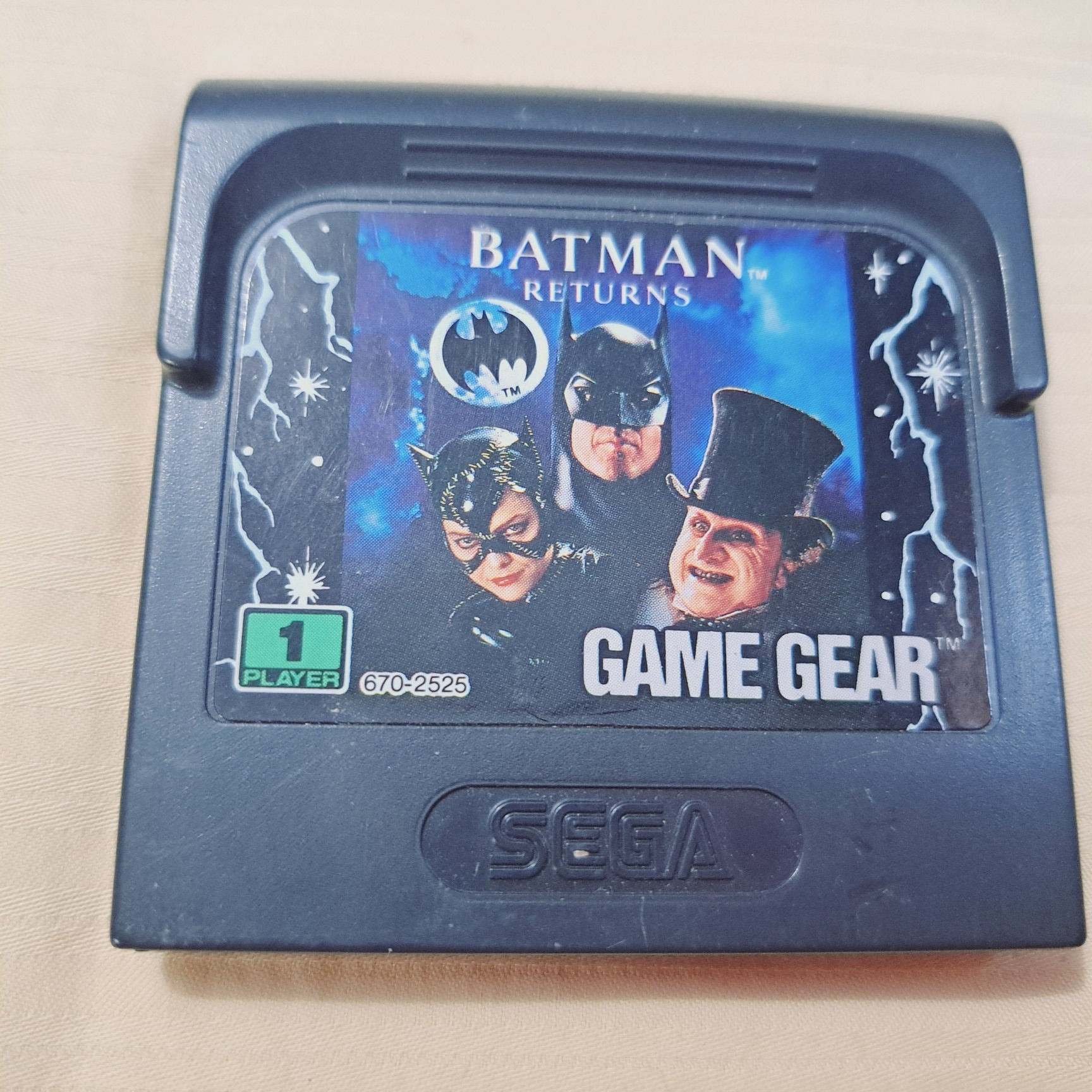 Sega Game gear - Batman returns - AUTHENTIC