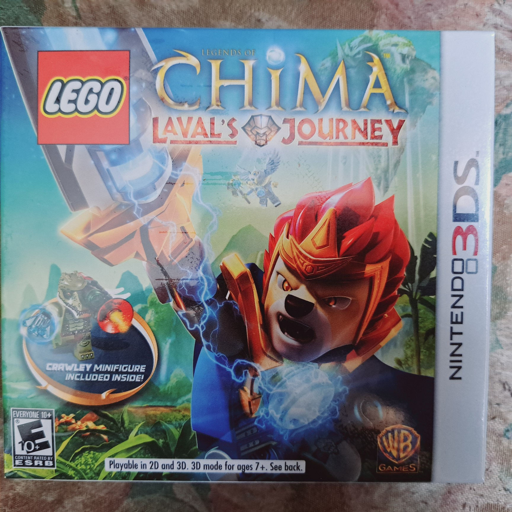 Nintendo 3DS - Chima Laval's journey Lego - AUTHENTIC