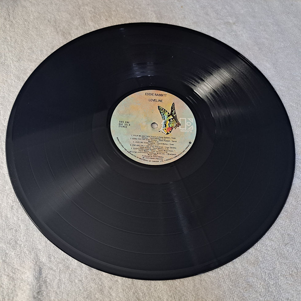 Thumbnail: ALBUMS - Eddie Rabbitt Loveline vinyl album LP record