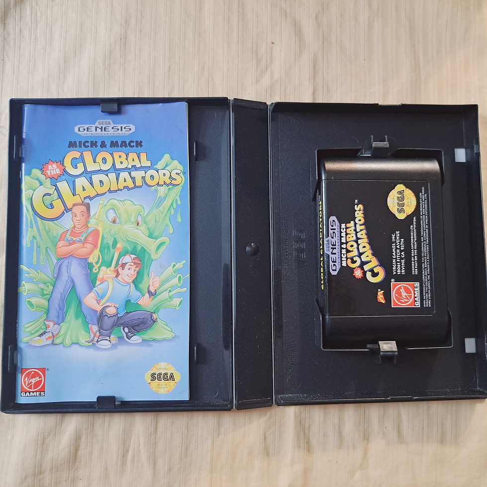Thumbnail: Sega Genesis - Mick & Mack as the Global Gladiators - AUTHENTIC