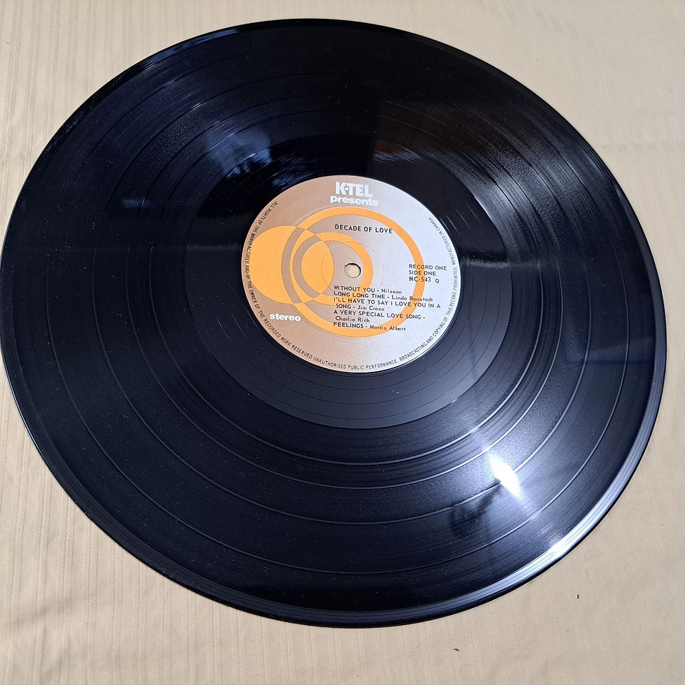 Thumbnail: ALBUMS - Decade of love vinyl album LP record