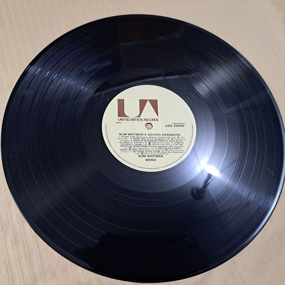 Thumbnail: ALBUMS - Slim William's golden songbook vinyl album LP record