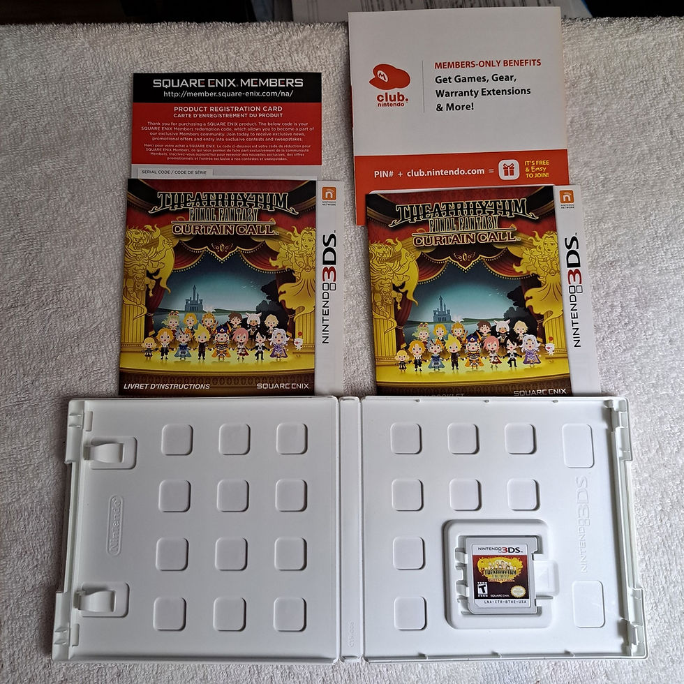 Thumbnail: Nintendo 3DS - The atrhythm final fantasy curtain call - AUTHENTIC