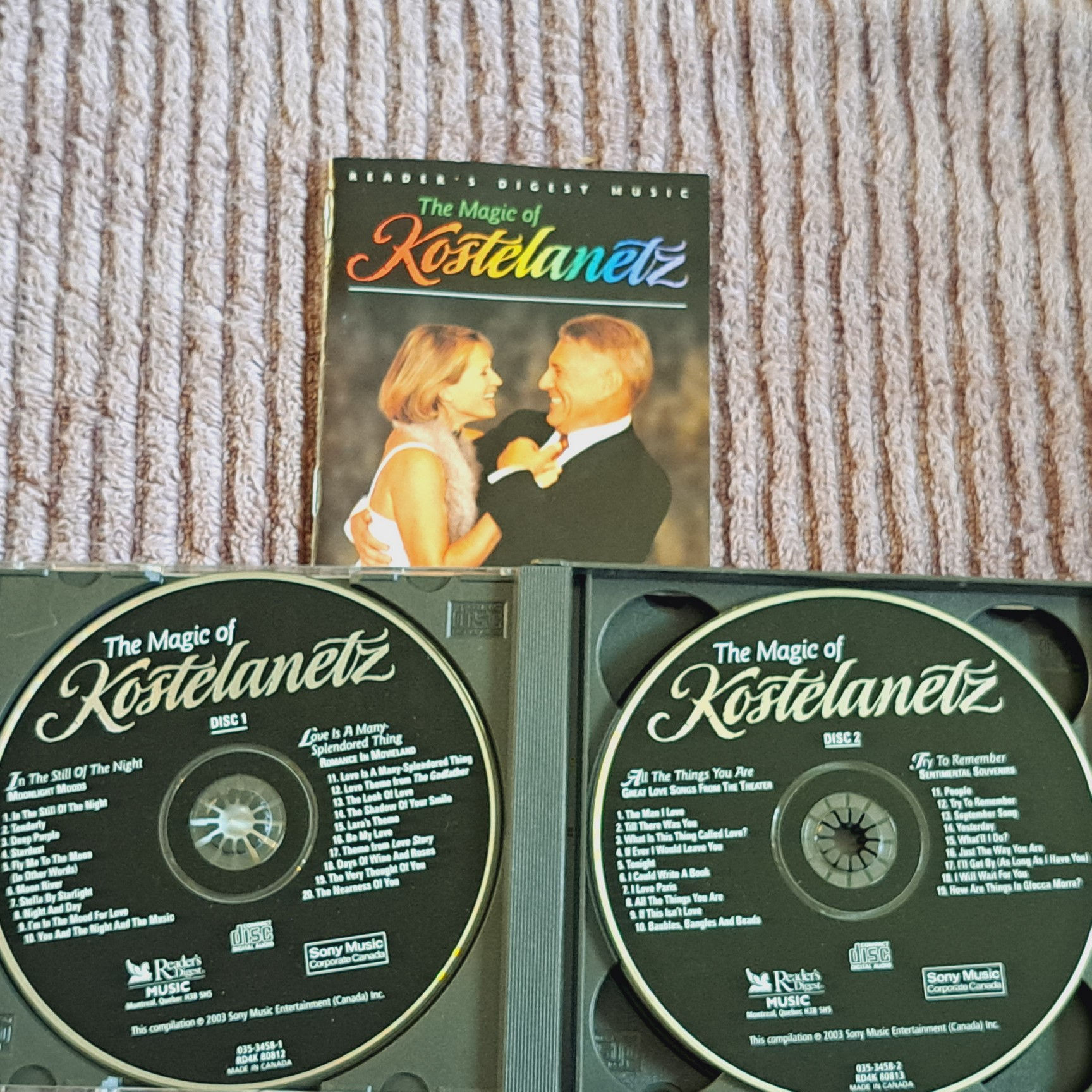 CD - Reader's Digest CD's The magic of Kostelanetz