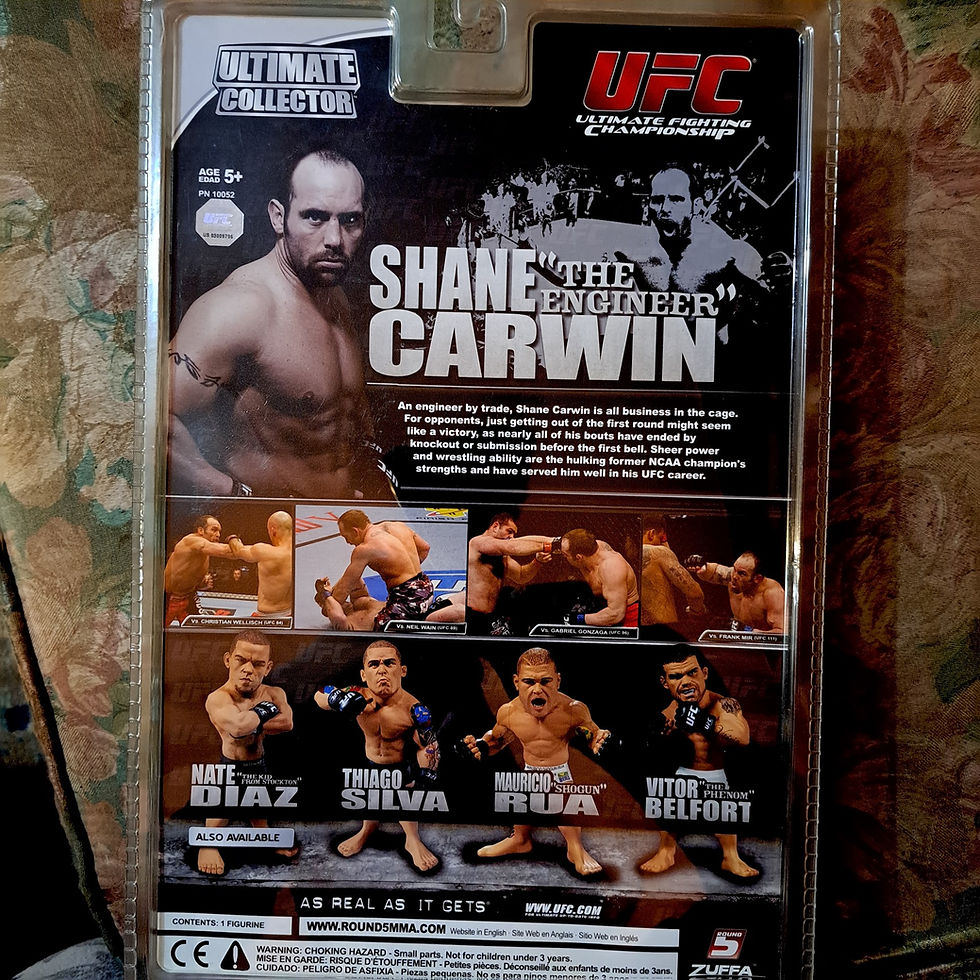 Thumbnail: Action Figure UFC Ultimate Fighting Championship Shane Carwin "The Engineer"