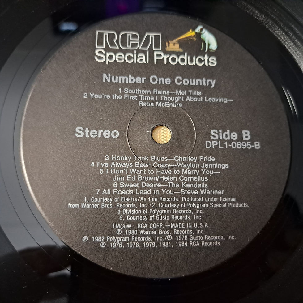Thumbnail: ALBUMS - Fourteen of today's No. 1 country hits vinyl album LP record