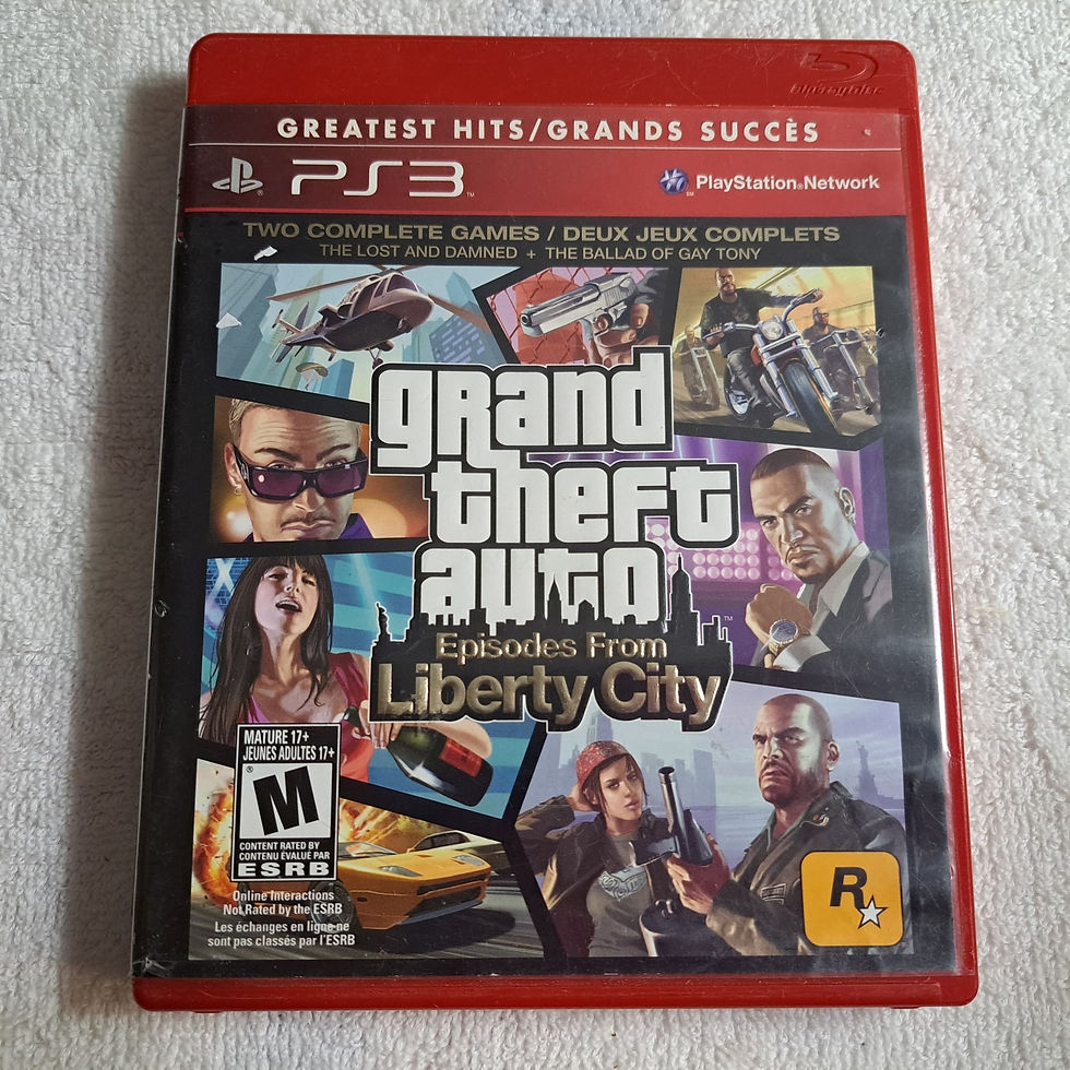 Playstation 3 - Grand Theft auto Episodes from Liberty City - AUTHENTIC