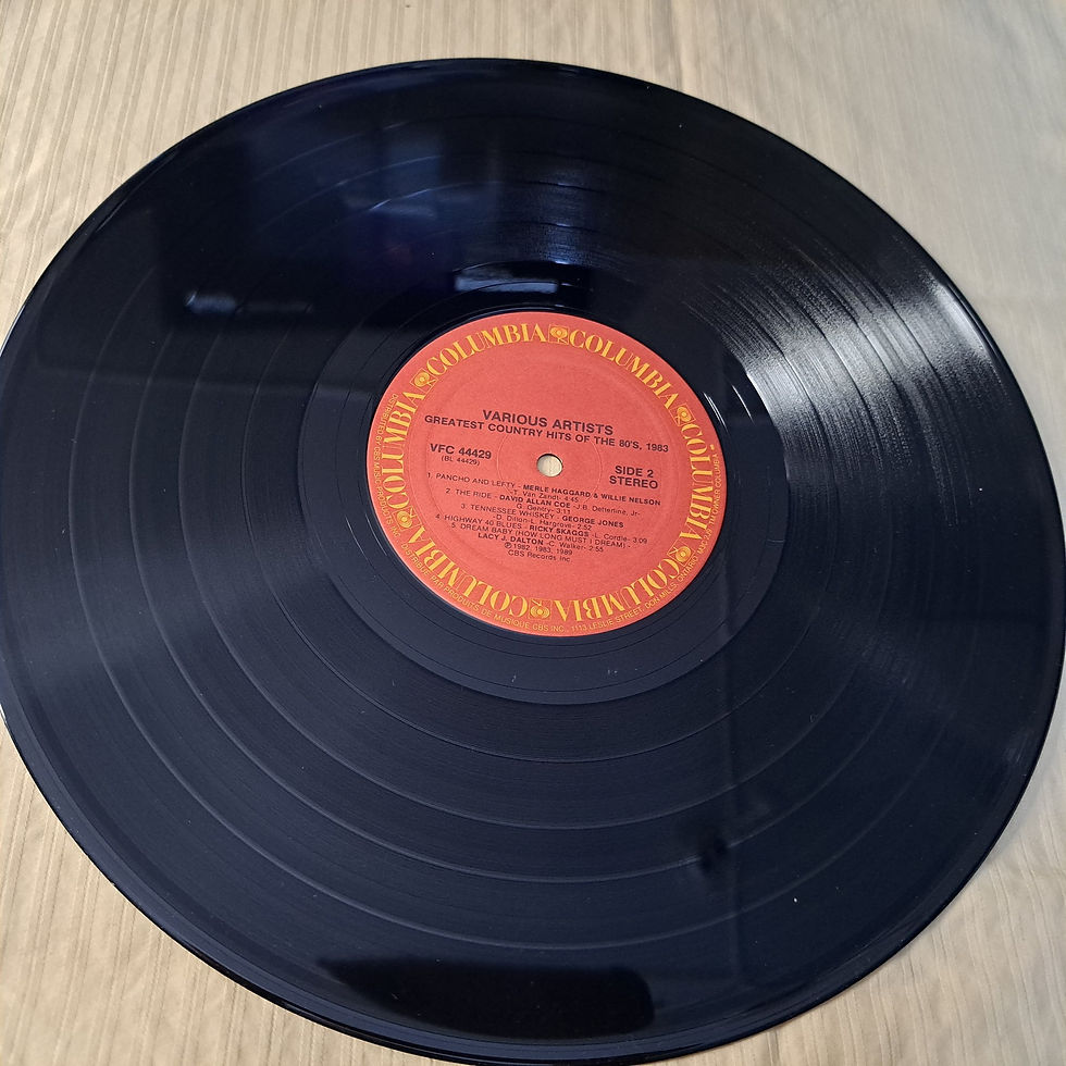 Thumbnail: ALBUMS - 1983 Greatest Country hits of the 80's vinyl album LP record