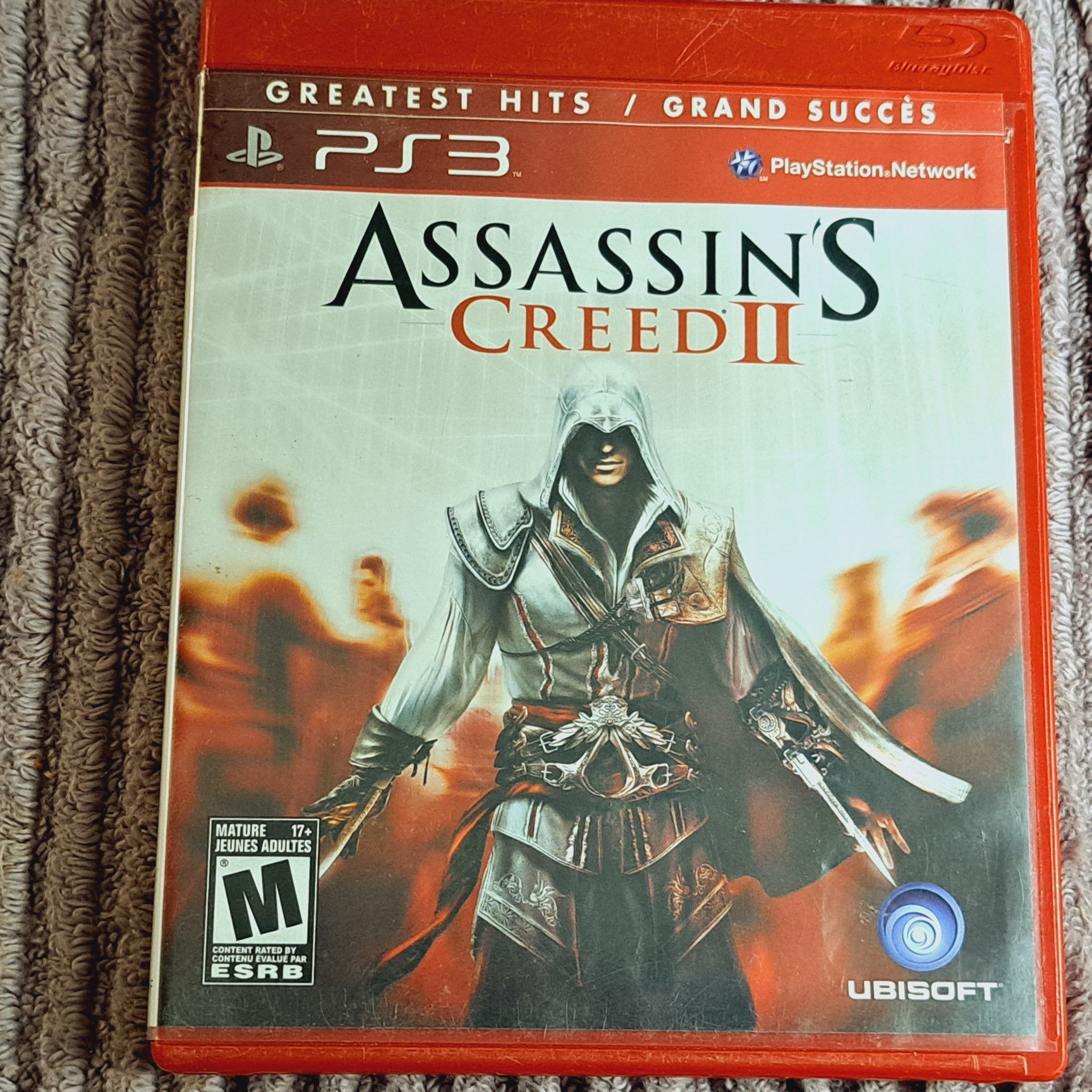 Playstation 3 - Assassin's Creed II Greatest hits red case