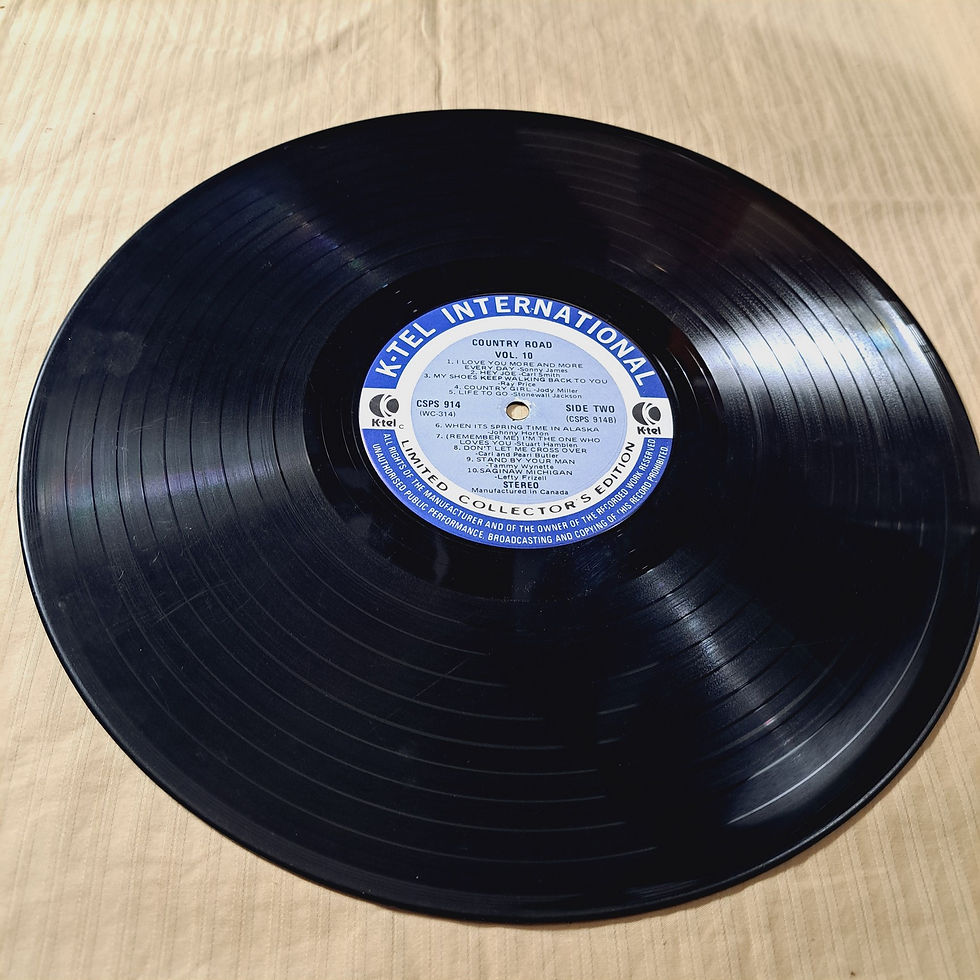 Thumbnail: ALBUMS - Country Road Vol 10 20 original stars & hits vinyl LP record