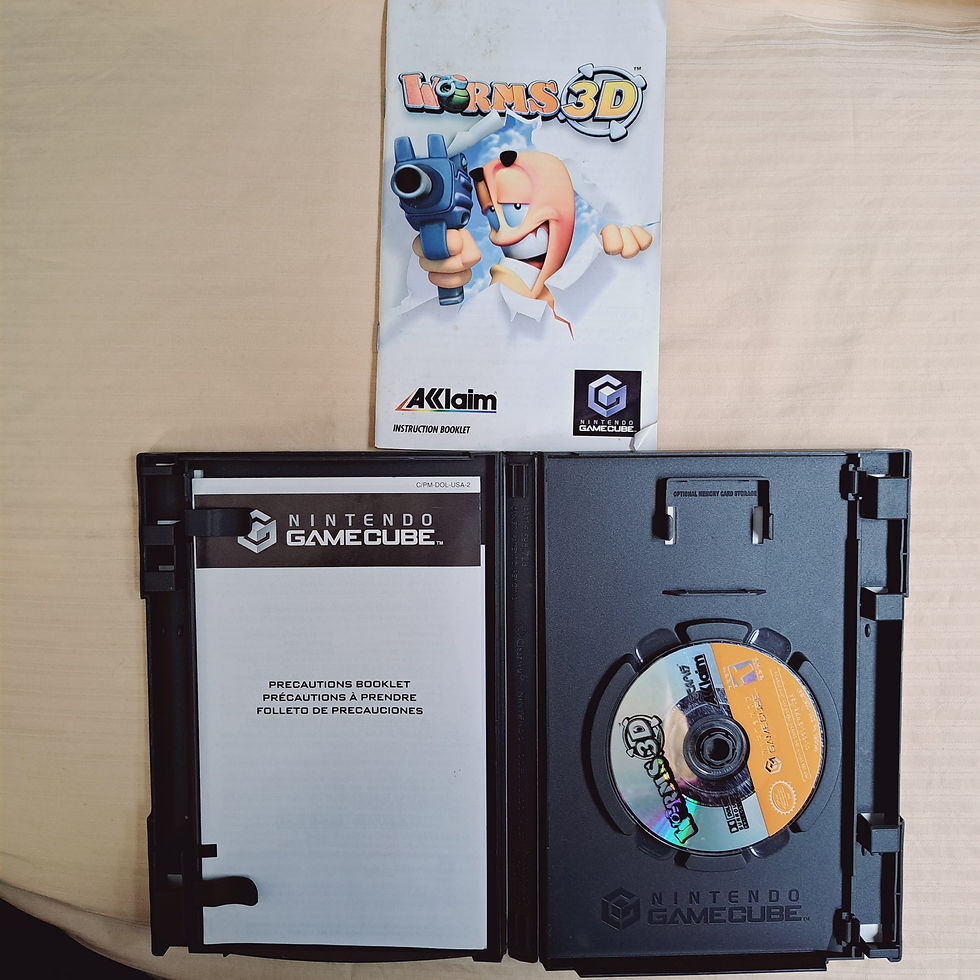 Thumbnail: Nintendo Gamecube - Worms 3D - AUTHENTIC