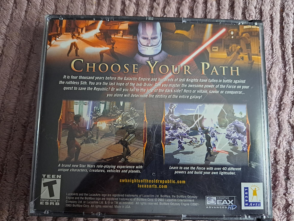 Thumbnail: PC 	Star Wars Knights of the old republic