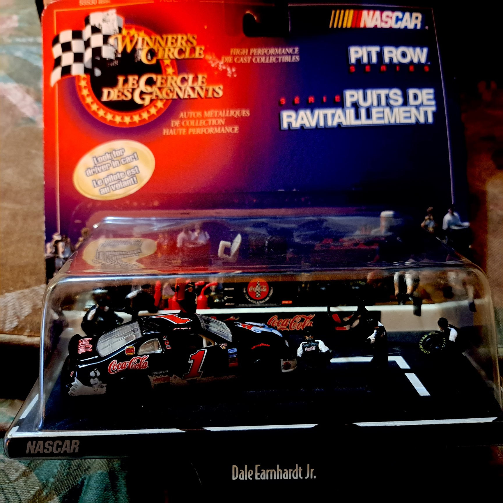 Action Figure Nascar Winner Circle Pit row series Dale Earnhardt Jr. 1 figure