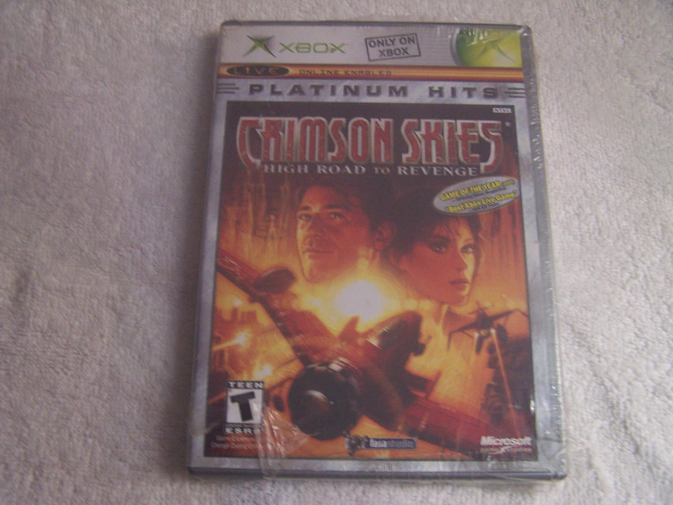 XBox - Crimson Skies high road to revenge - AUTHENTIC