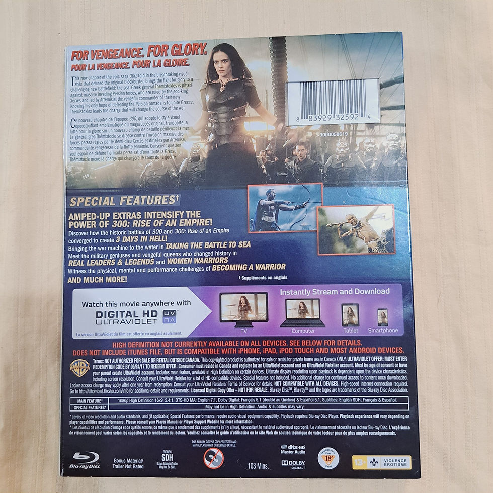 Thumbnail: Blu-Ray - 300: Rise of an Empire