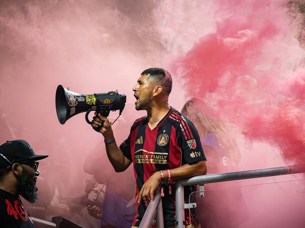 The crowd roared for Atlanta United as the comeback was completed. (photo: Vanessa Angel for the SDH Network)