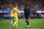 Chris Richards and Matt Freese, USMNT, Mercedes-Benz Stadium, Atlanta, March 2026