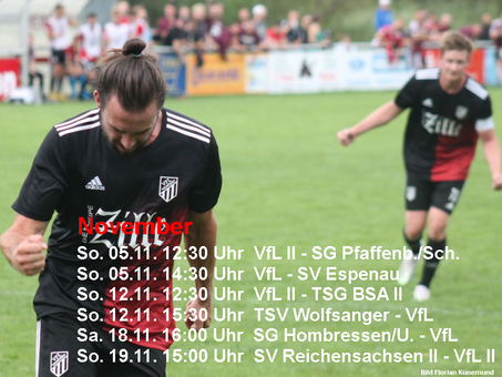 Das Spielprogramm im November