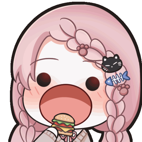 吃漢堡.gif