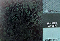 Dusty Sage - Hunter Green - Light Mint