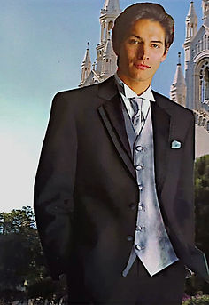 Tuxedo from the Bronze Collection Rented by Uptown Tuxedo of Portland Michigan