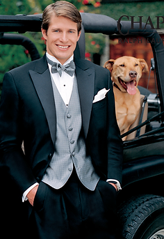 Tuxedo from the Bronze Collection Rented by Uptown Tuxedo of Portland Michigan