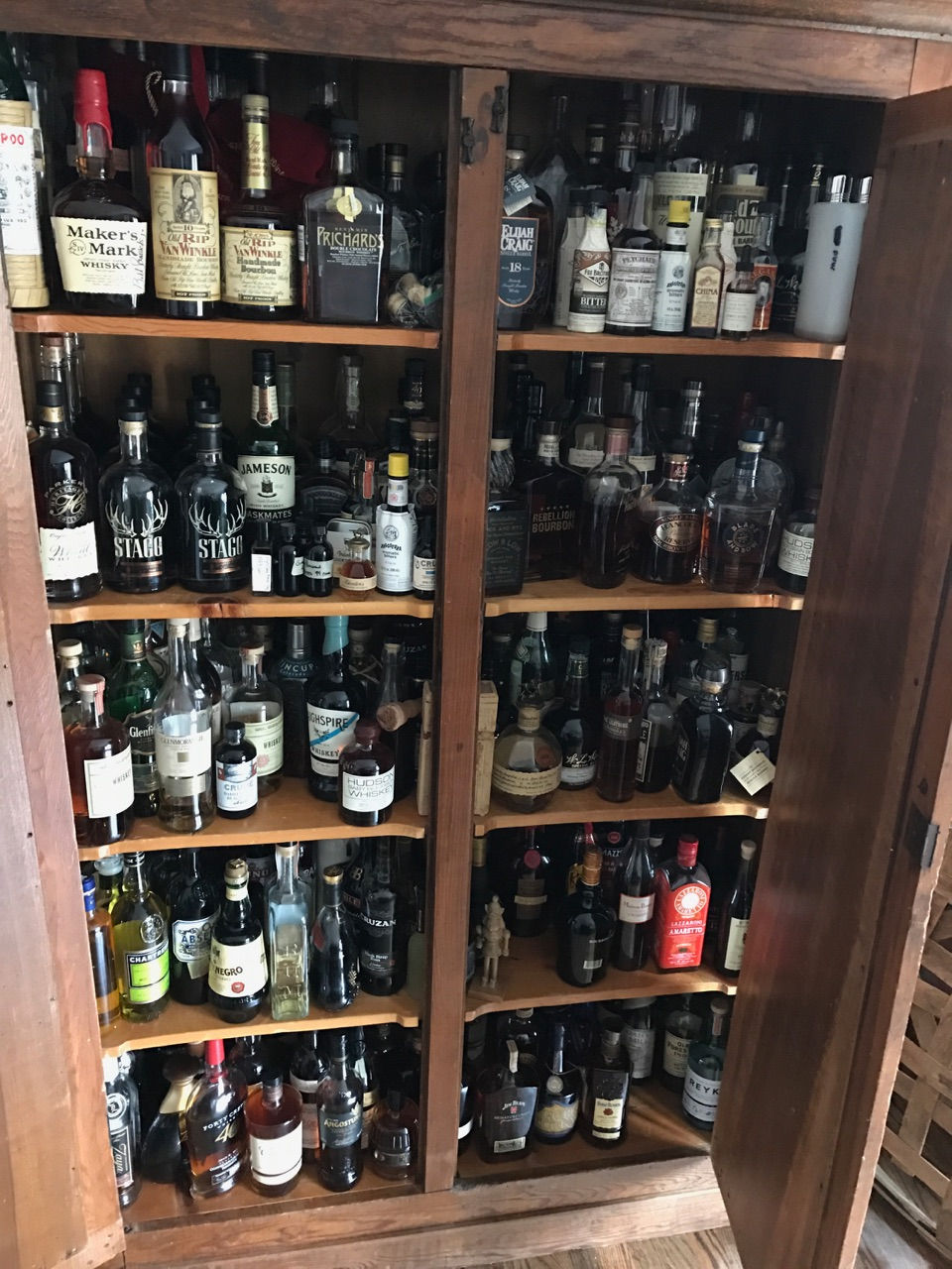 LoRusso Home Cabinet Open
