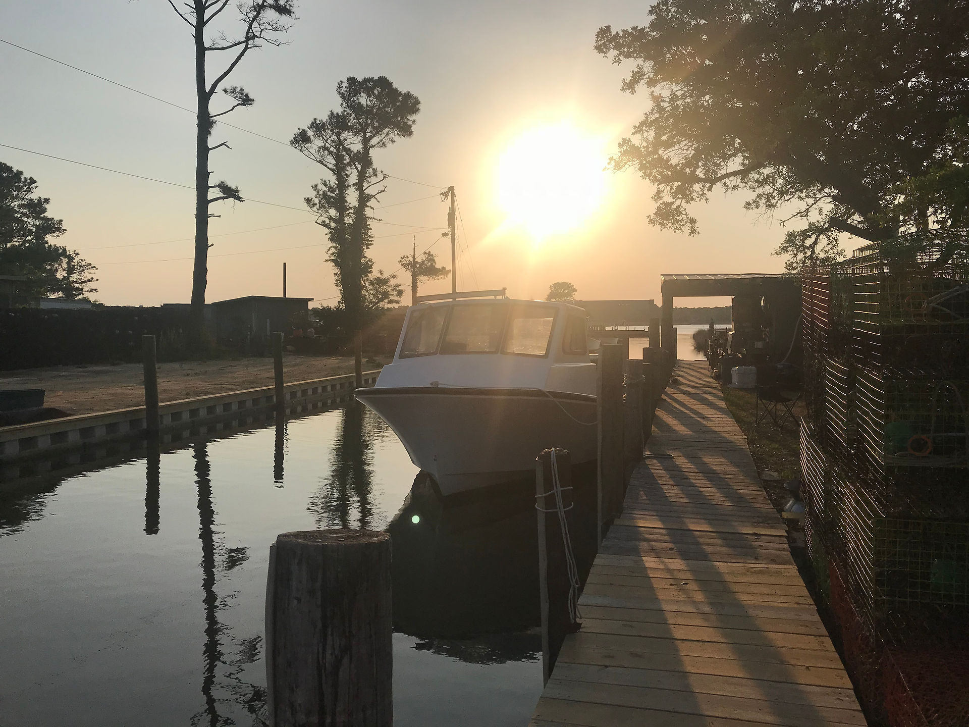 Custom made crab boat