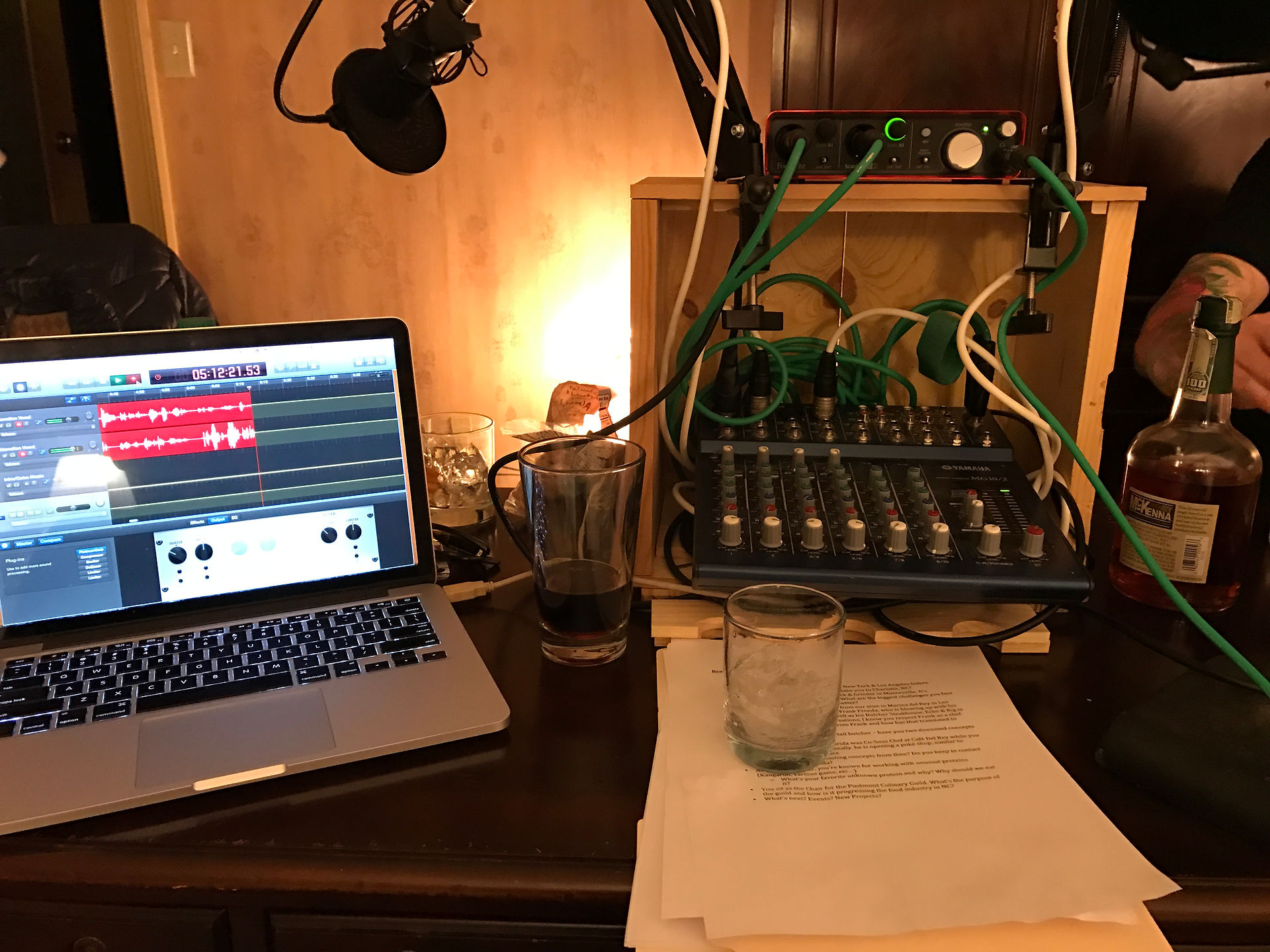 Guerilla Audio Setup