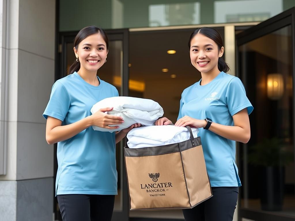 曼谷兰卡斯特附近便捷的洗衣服务