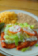 Enchiladas rojas