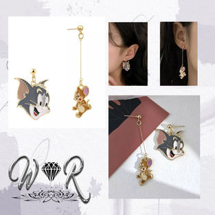 Aretes Tom y Jerry Asimetricos.jpg