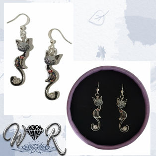Hermosos Aretes de Gatos