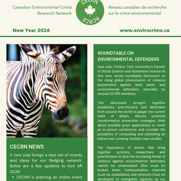 CECRN New Year Newsletter 2026