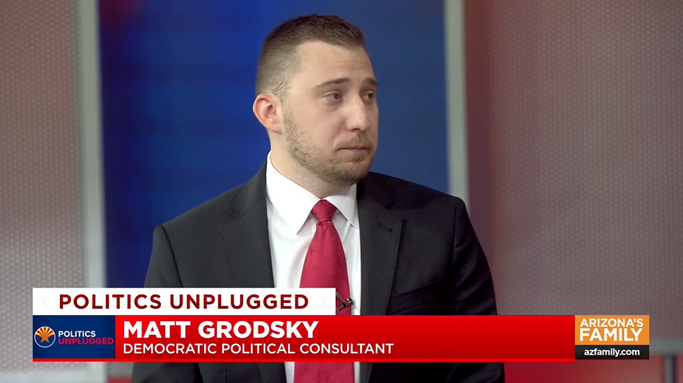 Matt Grodsky On Politics Unplugged, CBS Channels 3&5