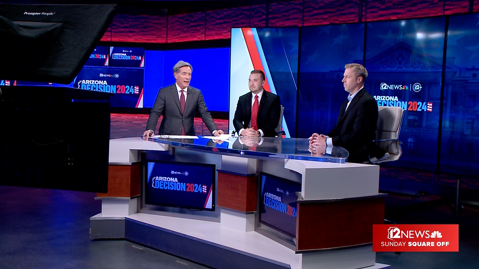 Matt Grodsky On Sunday Square Off, NBC 12 News