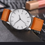 Thumbnail:  Quartz Dial Clock Leather