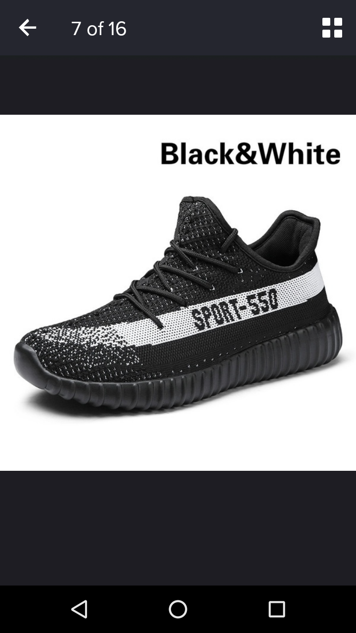 Thumbnail: Super Runner Men's Women's Sneakers Breathable Running Shoes Euro Size 39-46