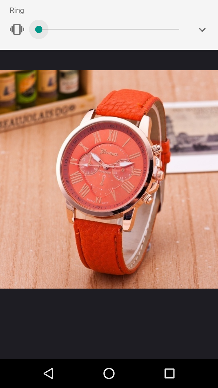 Thumbnail: Elegant Watches Unisex Fashion Geneva Round PU Leather Strap Quartz Wristwatch.