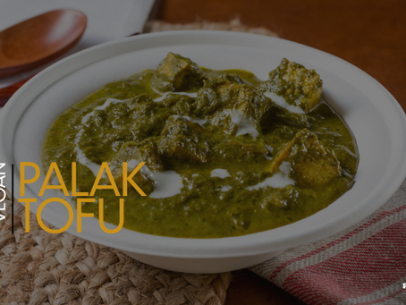 Dive into Deliciousness: Spotlight on Palak Tofu - Your Vegan Delight!